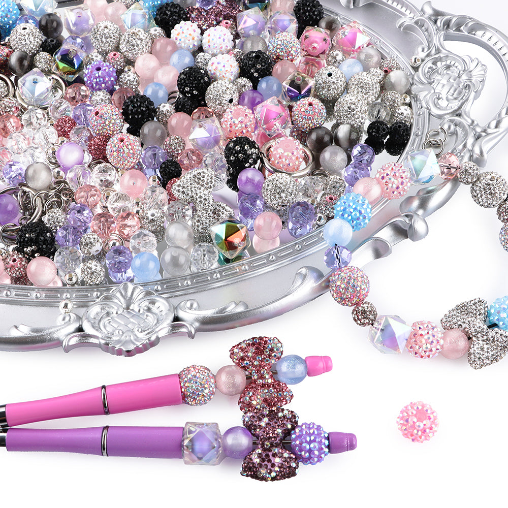 114PCS Boxed Bead Set with DIY Accessories